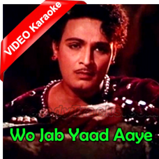 Wo Jab Yaad Aaye Bohat Karaoke