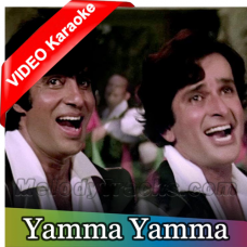 Yamma Yamma Ye Khoobsurat - Mp3 + VIDEO Karaoke - Shaan - 1980 - Rafi