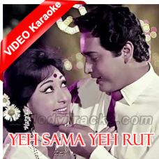 Yeh Sama Yeh Rut Yeh Nazaren - Mp3 + VIDEO Karaoke - Do Kaliyan - 1968 - Rafi