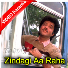 Zindagi Aa Raha Hoon Mein - Mp3 + VIDEO Karaoke - Mashaal - 1984 - Kishore Kumar