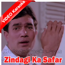Zindagi Ka Safar Hai Ye Kaisa - Mp3 + VIDEO Karaoke - Kishore Kumar