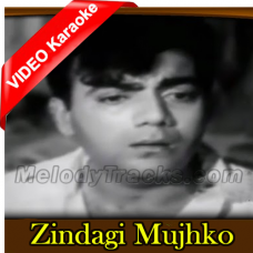 Zindagi Mujhko Dikha De - Mp3 + VIDEO Karaoke - Sanjh Aur Savera - 1964 - Rafi
