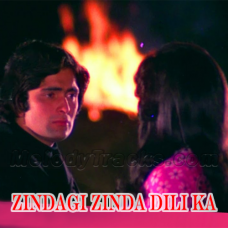 Zindagi Zinda Dili Ka Naam Hai - Karaoke Mp3 - Zinda Dil - 1975 - Rafi