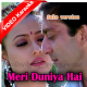 Meri Duniya Hai Tujh Mein Kahin - Mp3 + VIDEO Karaoke - Vaastav - 1999 - Kavita - Sonu Nigam - Kavita