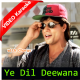 Ye Dil Deewana - Mp3 + VIDEO Karaoke - with chorus - Sonu Nigam - 1997