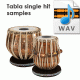 Tabla - Single hit Bols - (High Quality .WAV Format 14.100 kHz, 24 Bit) - 38 Files