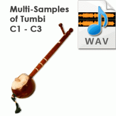 Tumbi Multi Sampling Notes C1 - C3 Octaves - (High Quality .WAV Format 14.100 kHz, 24 Bit) - 3 Files